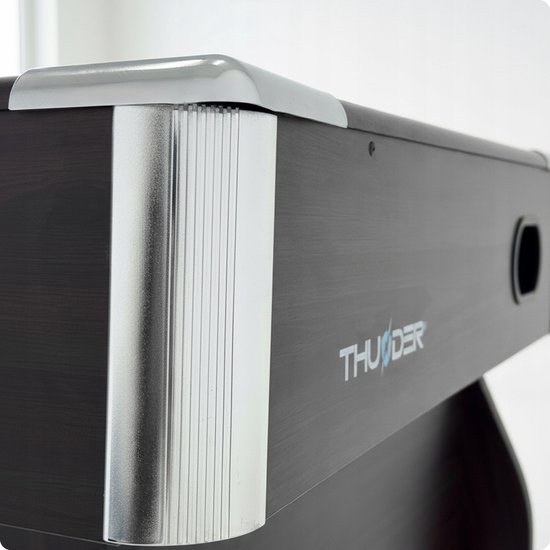 THUNDER BOLD-BLACK-7FT-HOCKEY-PING - 3-in-1 Speeltafel - Biljart, Airhockey en Tafeltennis - 7 ft — afbeelding 2