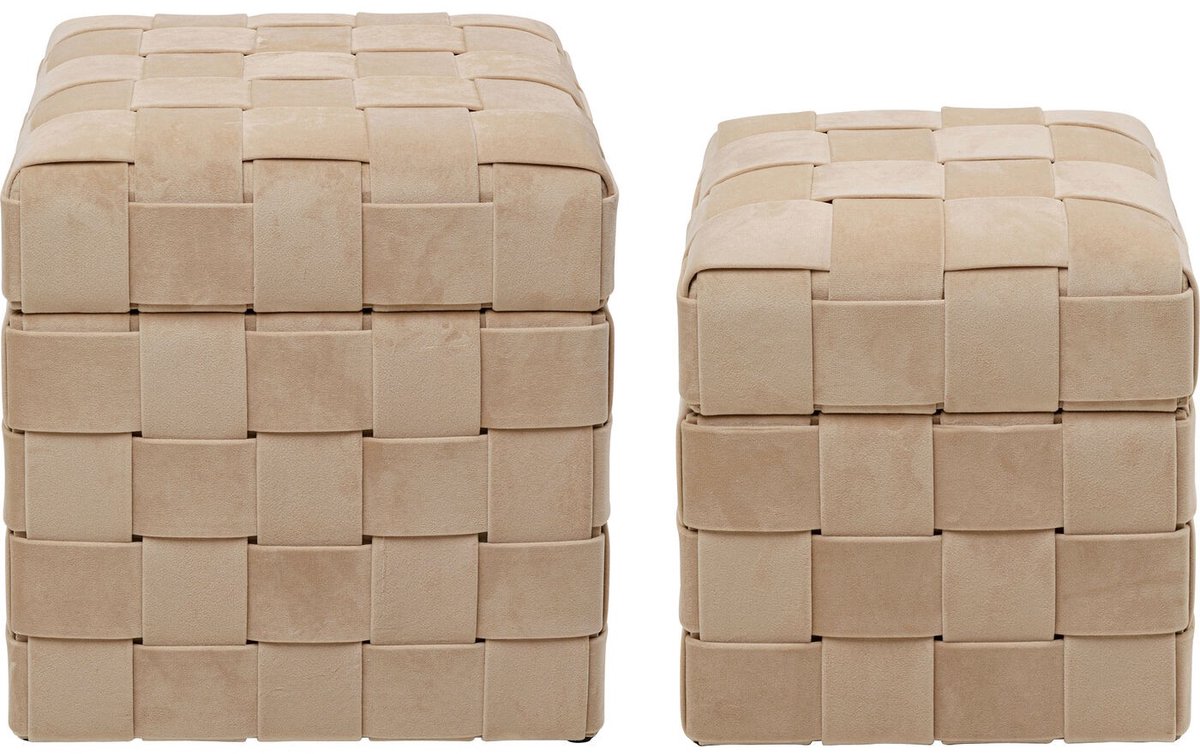 Borst Kruk Weave beige (2/Set) Kare Design
