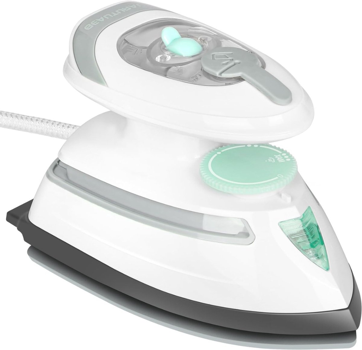 Core® Reisstrijkijzer - Draagbare strijkmachines - Mini Strijkijzer - Stoomstrijkijzer Travel - Wit - 17cm x 12cm x 11cm