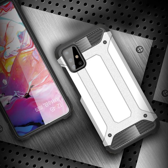 Coque adaptée pour Xiaomi Redmi Note 12S | Résistant aux chocs | Couverture arrière hybride | Housse de protection | Résistant aux chocs | Une protection supplémentaire | Bleu