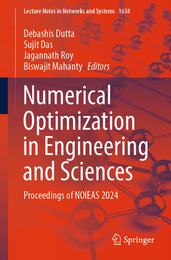 Lecture Notes in Networks and Systems1638- Numerical Optimiz ... - cover