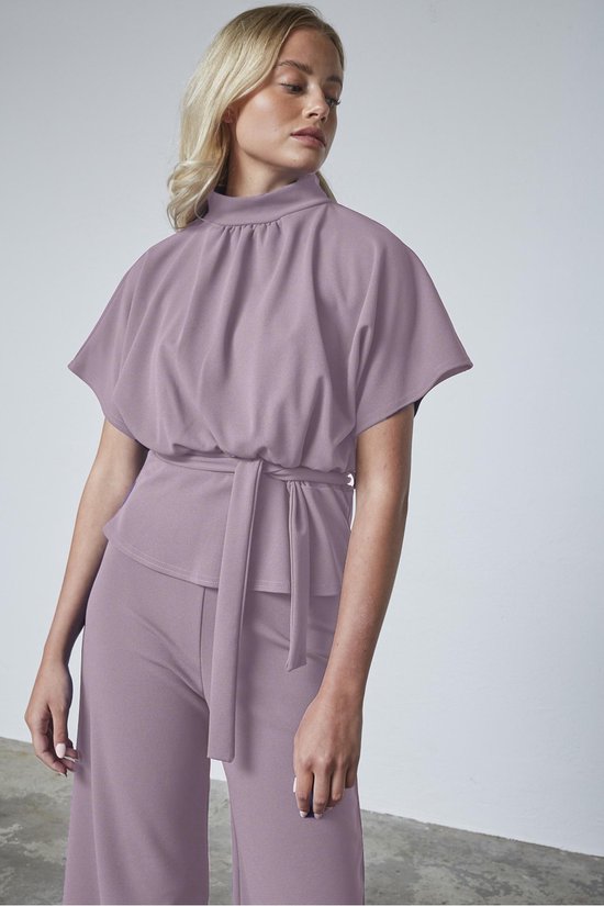 SISTERS POINT Girl-top6 - Dames Top - Mauve - Maat S
