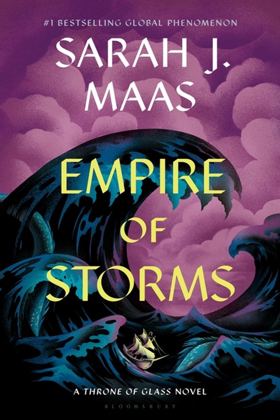 Throne of Glass- Empire of Storms - cover
