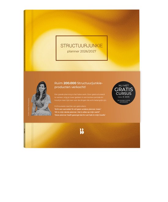 Structuurjunkie 4 - Structuurjunkie-planner 2026/2027 - cover