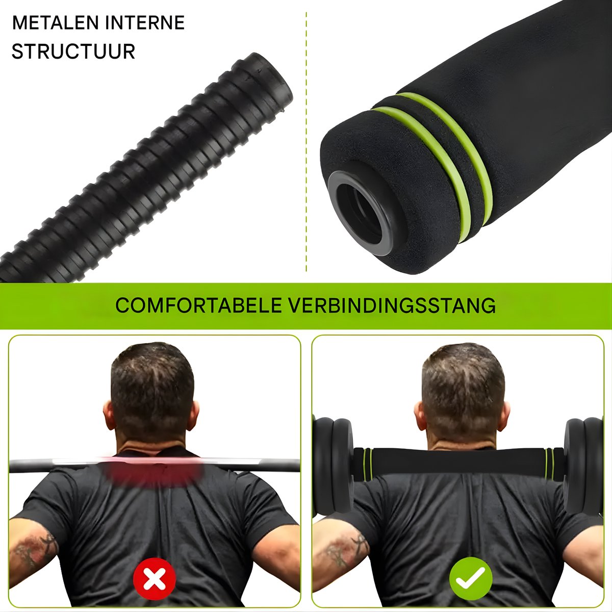 Verstelbare Halterset - Haltergrepen - Verstelbare dumbbells - Voor Thuisgym & Fitnessoefeningen - Dumbbell, Halter, Kettlebell & Push-Up Set - Multifunctioneel Trainingsgewicht - 20kg – foto 3