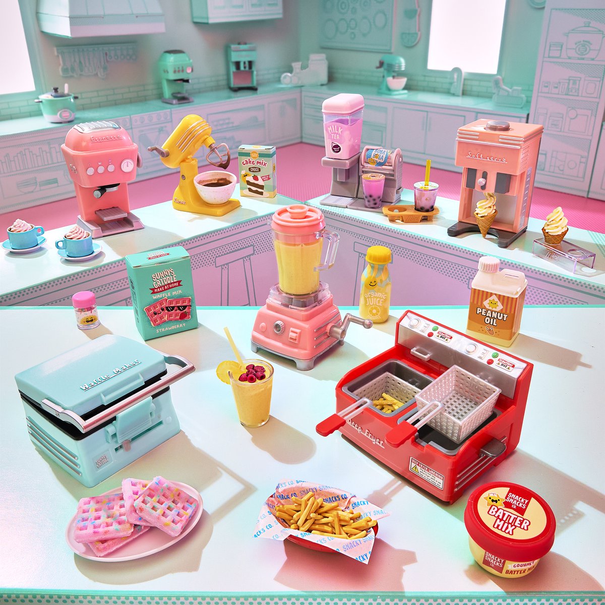Miniverse - Make It Mini Appliances Series 3 - Knutselset - Miniaturen Maken — cadeau in Spellen & Speelgoed - foto 6