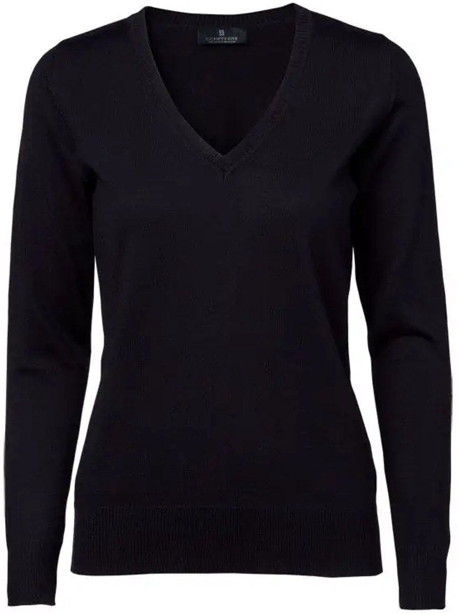 CC55 50131 Copenhagen Pullover V Neck Rib voor Dames XL