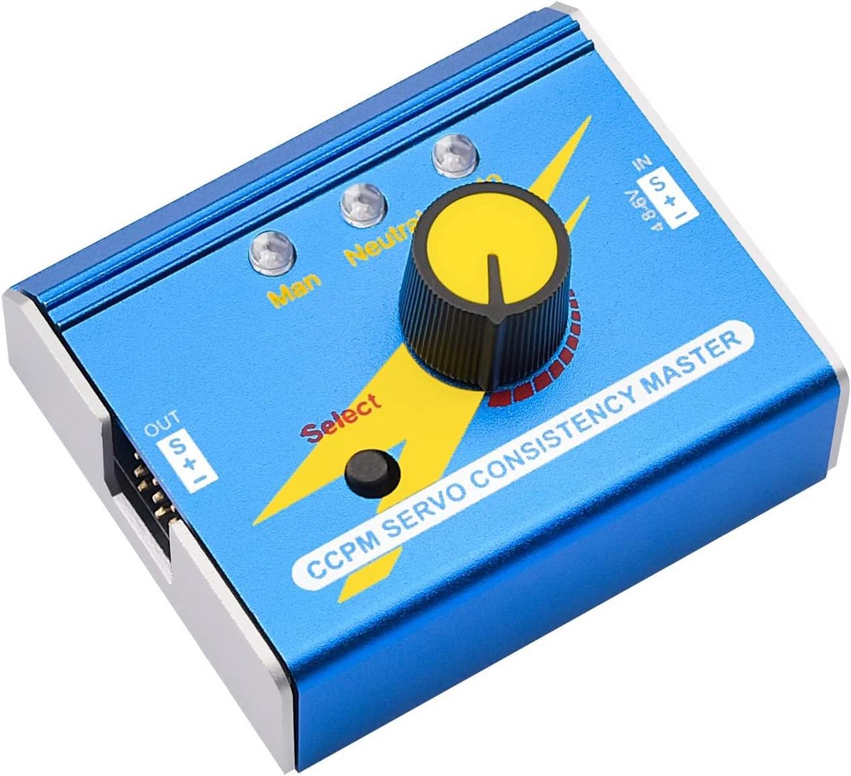 Digitale Servo Tester 4.8V-6V RC Servo Controller met Aluminium Behuizing voor ESC en Motor