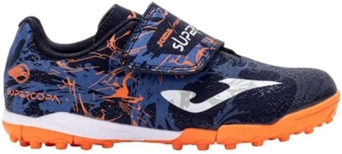Kindervoetbalschoenen TF Turf/Kunstgras - Duurzame Sportschoenen Blauw
