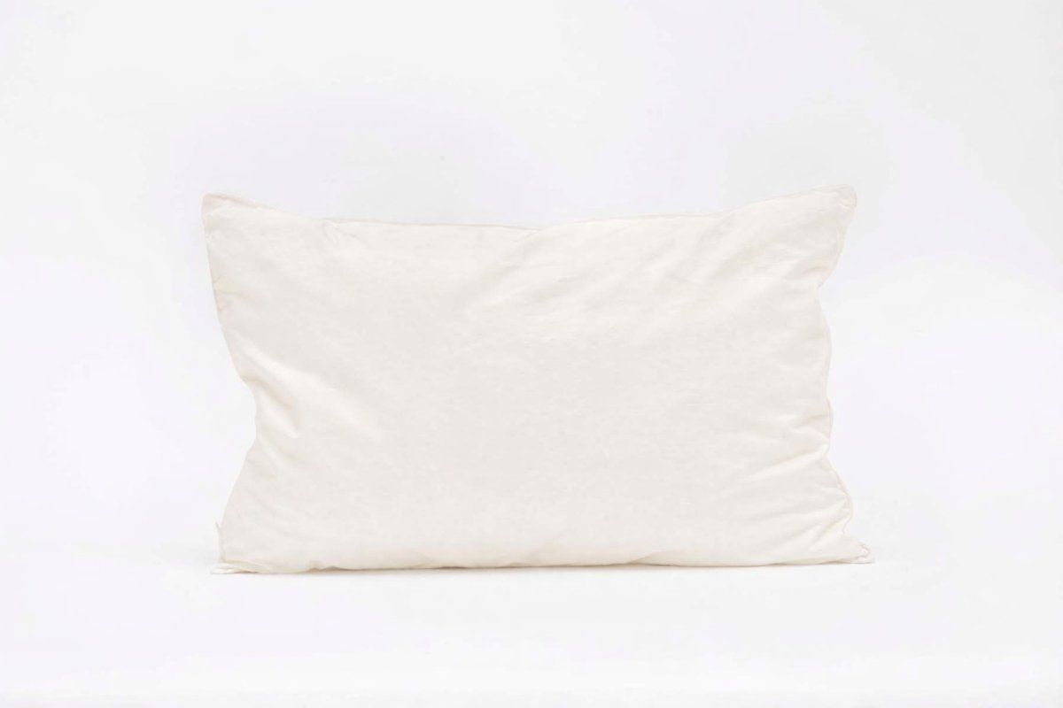 Briljant Pure Hoofdkussen - 80x80 cm – 1200g Javaanse Kapok – Natuurlijk Ventilerend & Anti-Allergisch – Ademend Hoofdkussen voor Zij- en Rugslapers