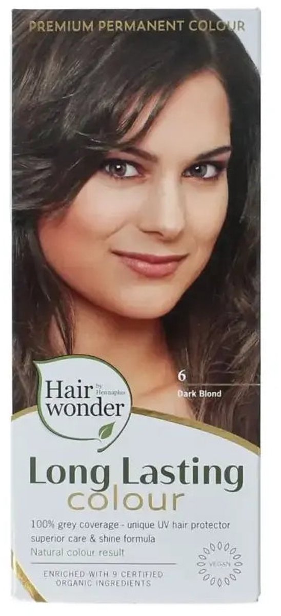 Hennaplus Long Lasting Colour 6 Dark blond 100ML
