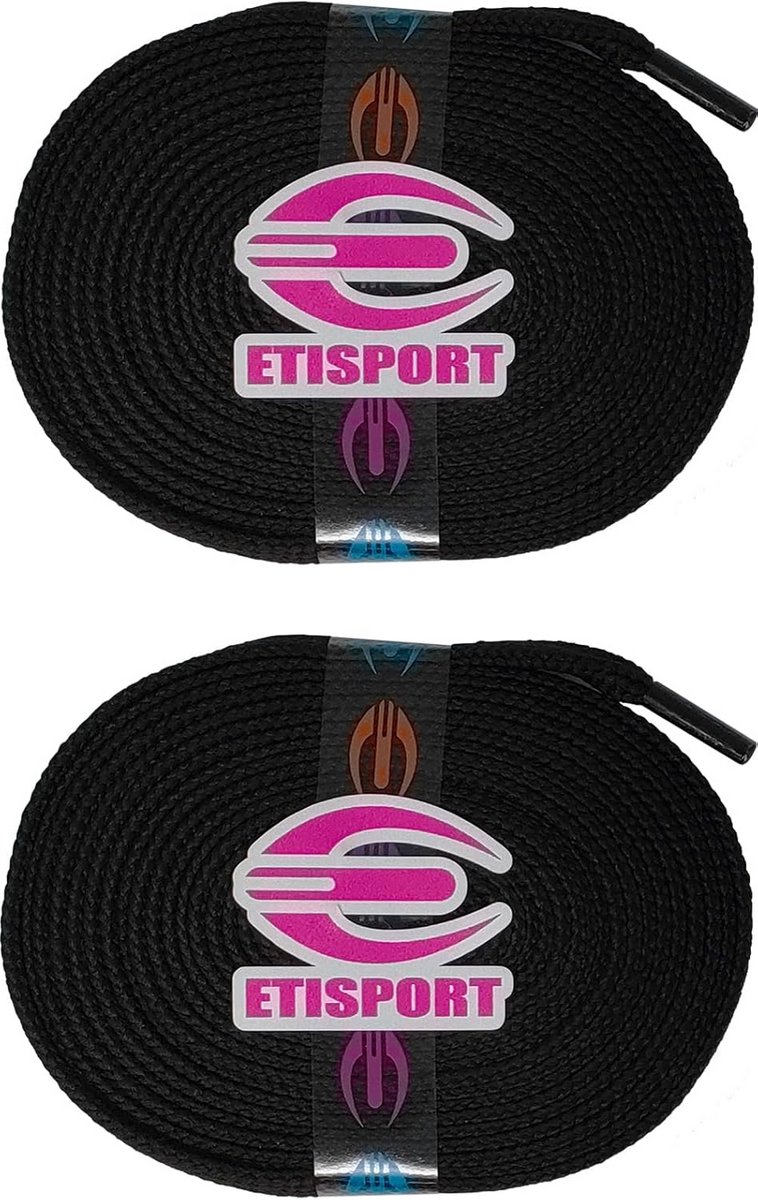 Set van 2 Professionele Platte Veters voor IJsschaatsen en Skates - 3 Meter Lengte