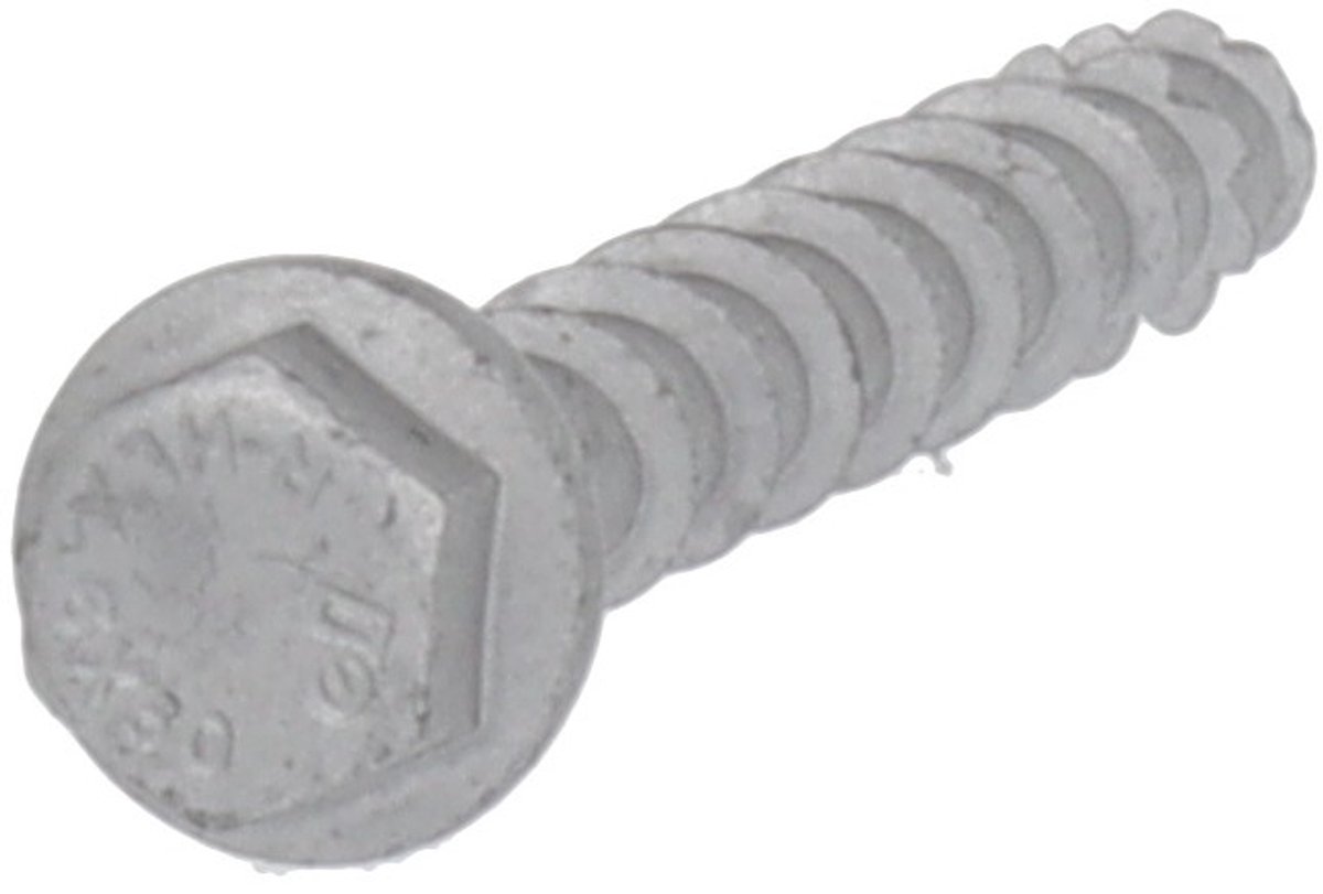 Ivana Betonschroef - Zeskantkop - Met flens - Verzinkt - 7.5x60 - 100 stuks
