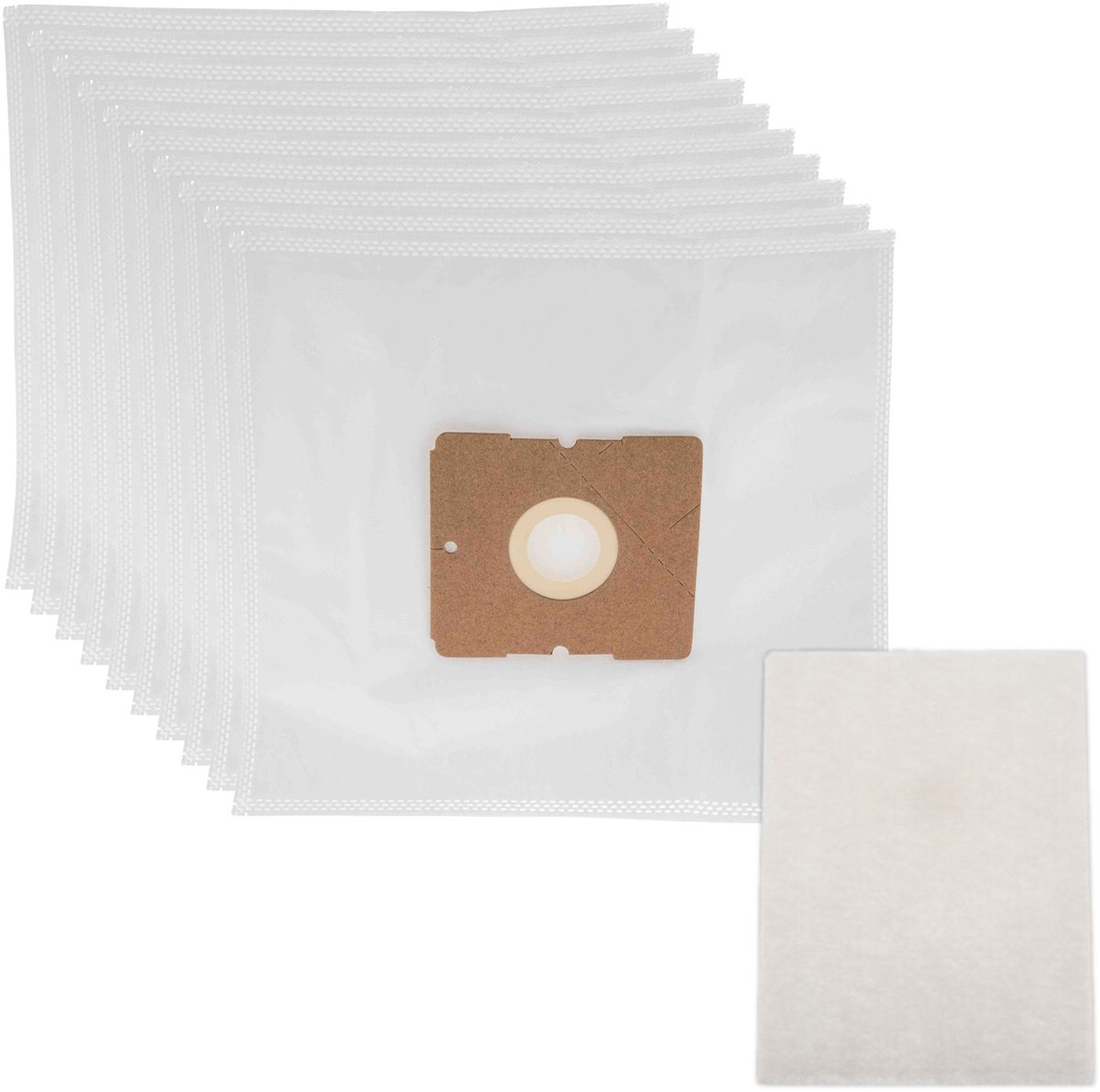 Universele - Stofzuigerzakken - Uni-Bag - Inventum - Princess - Sauber - 10 stuks - 1 filter