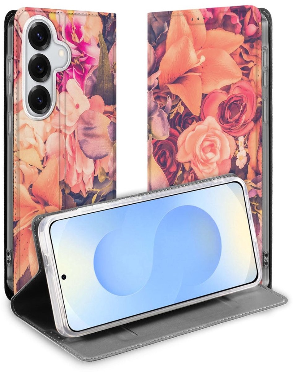 Samsung Galaxy S26 Bookcase Bosje Bloemen