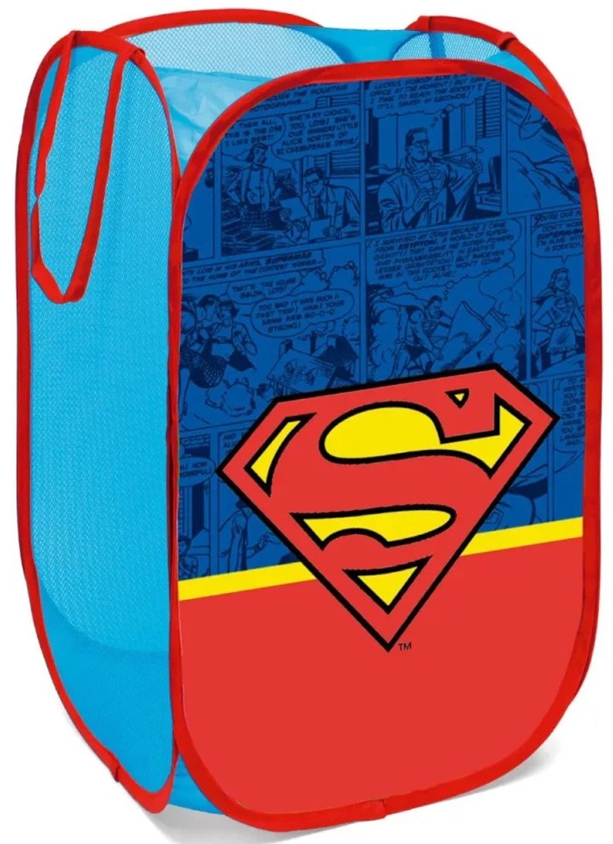 Superman logo opbergmand 36 x 36 x 58 cm