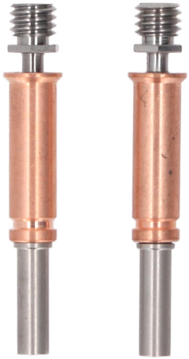Bimetaal Heatbreak - Hoge Thermische Isolatie - Ti-legering en Rood Koper