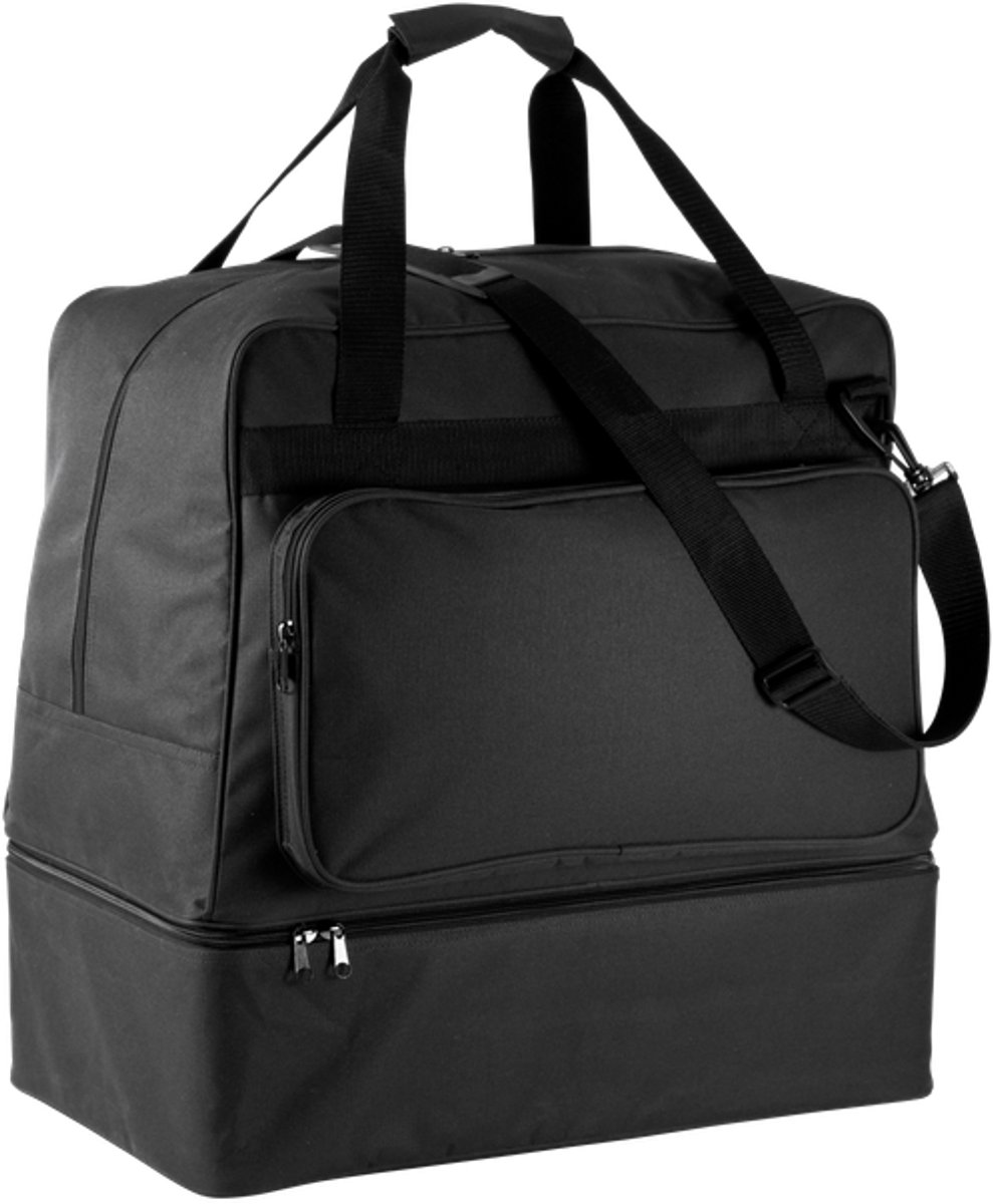 Sporttas met Stevige Bodem 90L - 90 Liter - Stevige Bodem - Sporttas - Grote Inhoud - Zwart