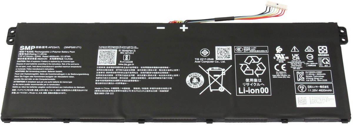 Acer KT.00307.014 Batterij - 53Wh