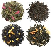 Theeselectie High Tea - Losse thee Proefpakket - Losse thee - Verse thee - 4 x 25 gram
