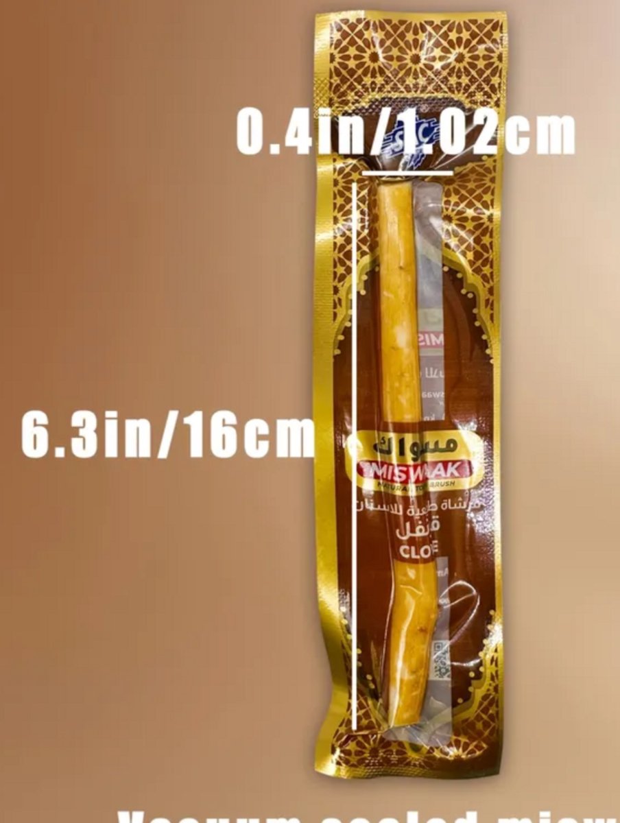 Tandenborstel Miswak voor schonere gebit