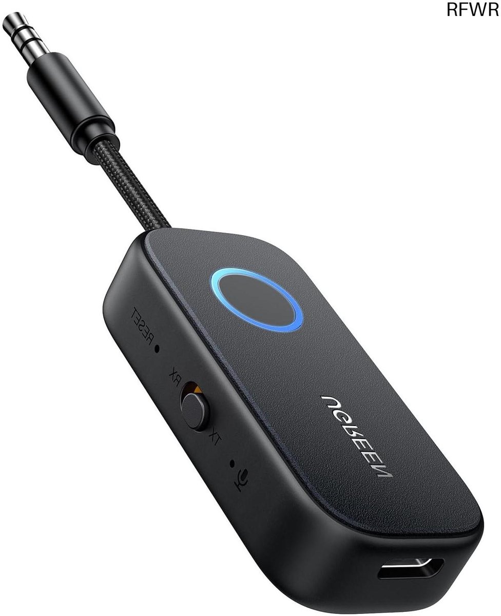 Bluetooth Transmitter - Bluetooth Receiver - Adapter -Zwart - Audiozender