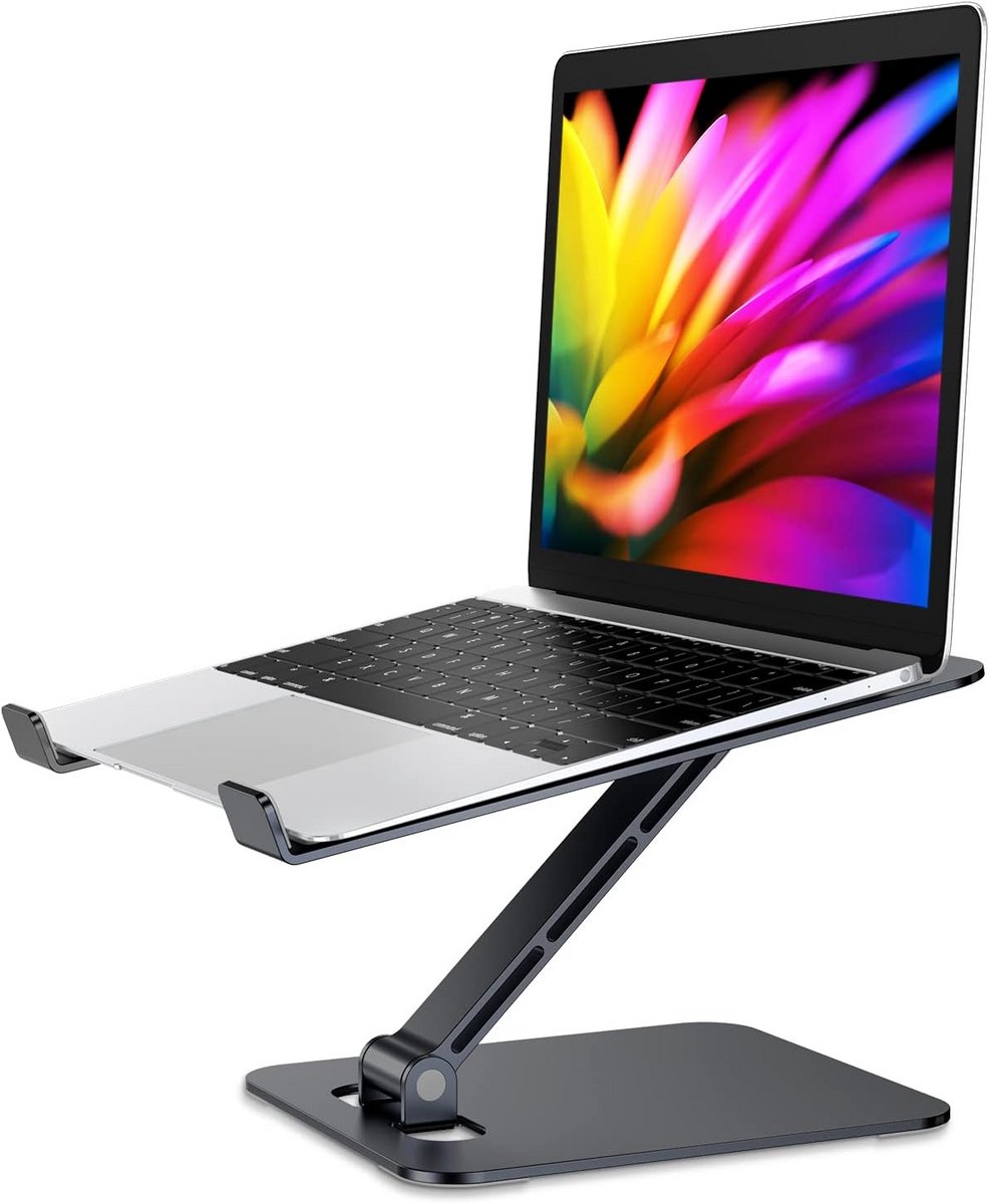 Laptop Standaard Verstelbaar - Opvouwbaar - Verhoger - Comfort