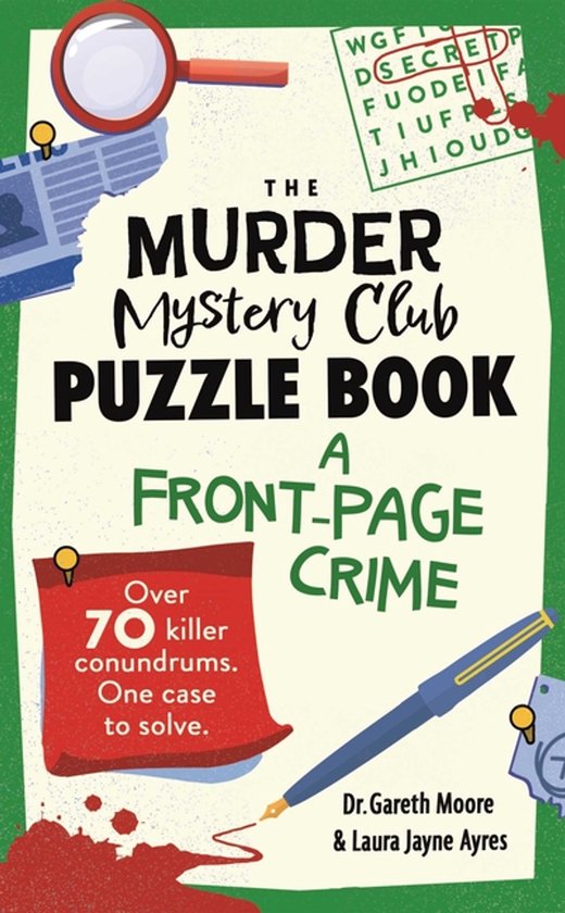 The Murder Mystery Club Puzzle Books-The Murder Mystery Club ... - cover