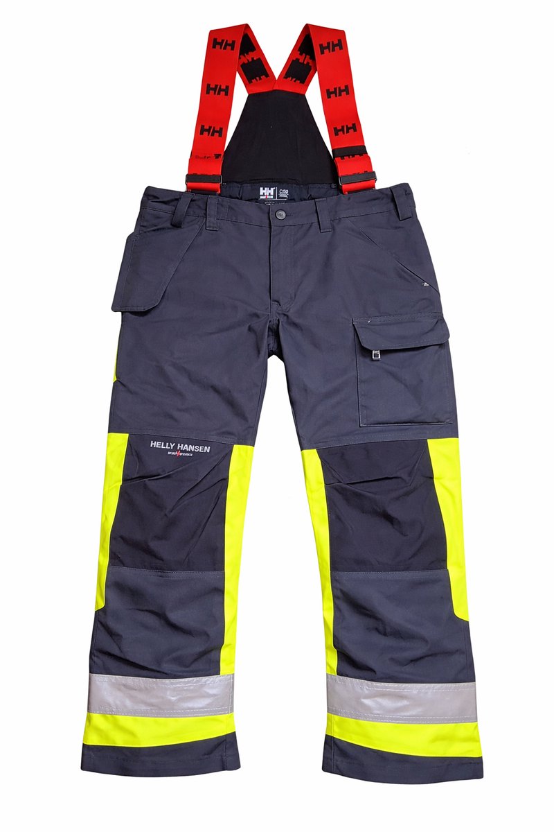 Werkbroek Helly Hansen Alna Winter Pant CL 1 – High Visibility – Yellow/Ebony (369) – Maat C50