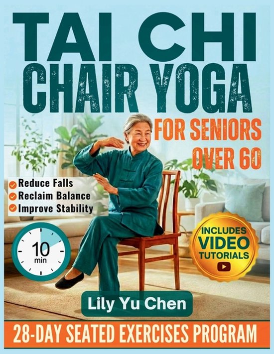 Tai Chi Chair Yoga for Seniors over 60 - cover