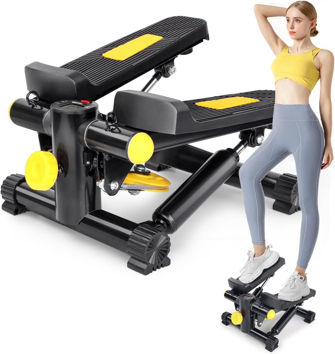 Stepper Fitness - Hometrainer - Crosstrainer Mini - Beweging