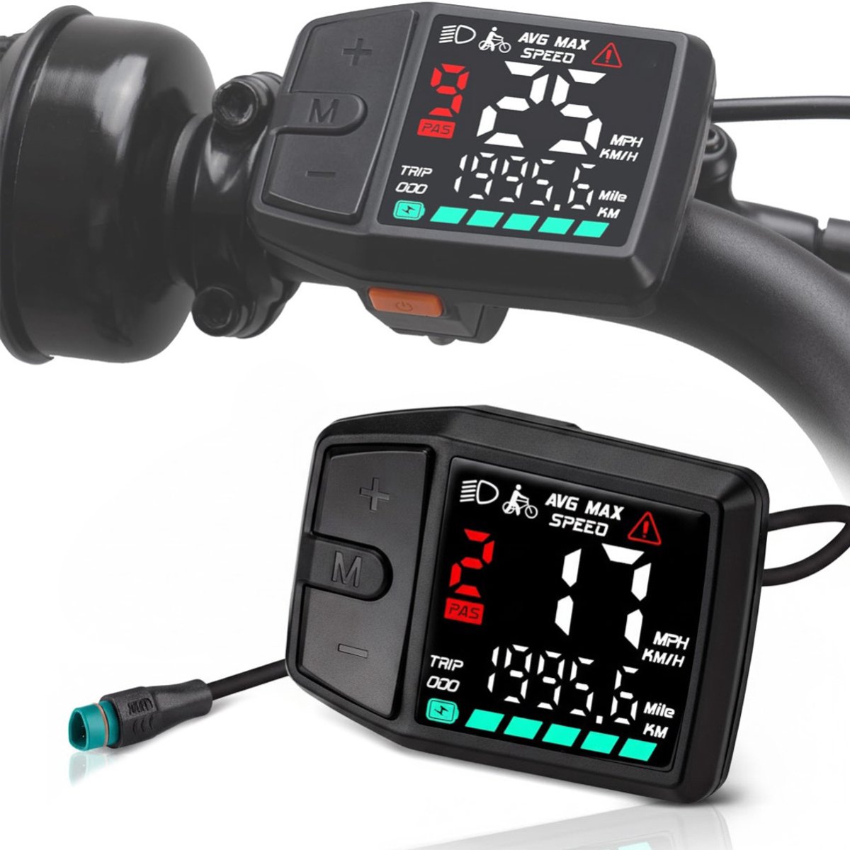 NBAP® Kilometerteller Fiets - Snelheidsmeter - Fietscomputer Draadloos