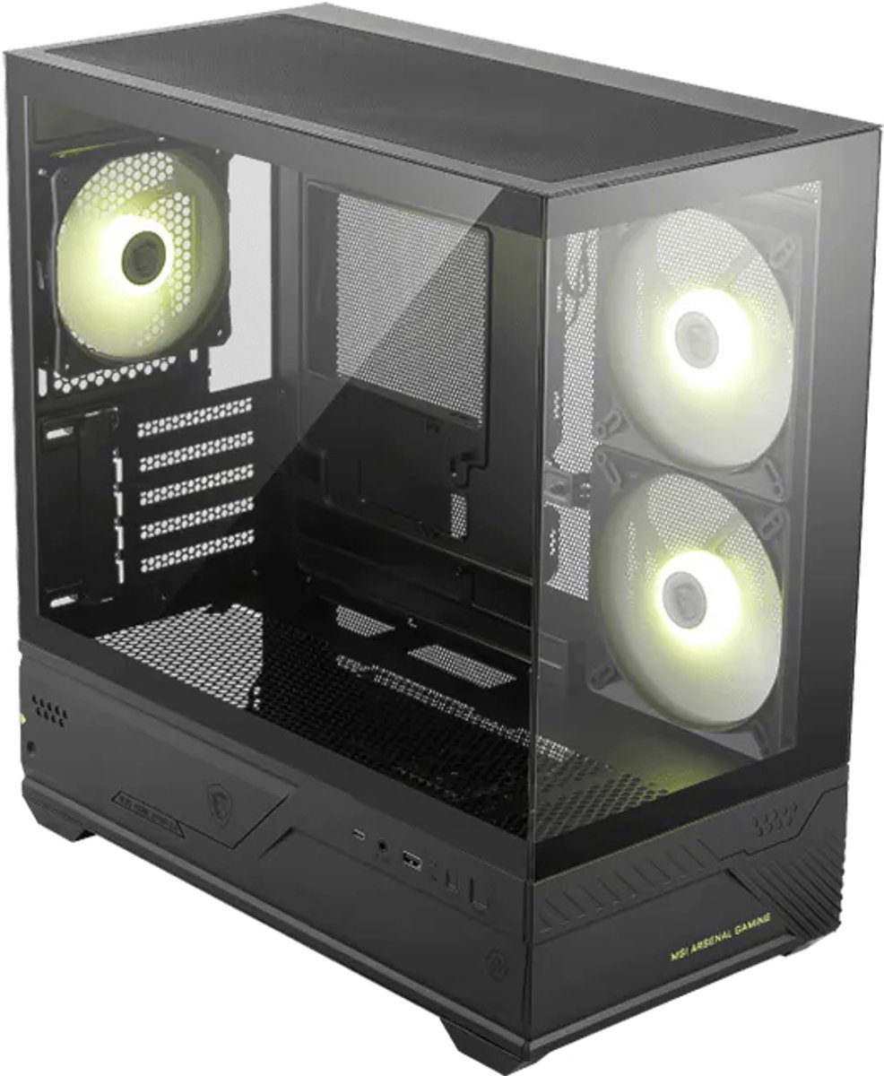 MSI MAG PANO M110R computerbehuizing Mini Tower Zwart
