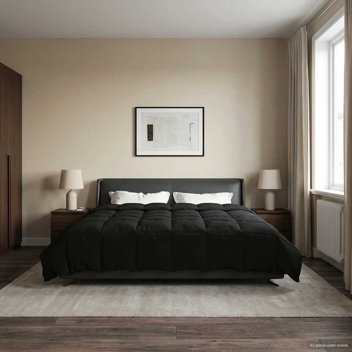 vidaXL - Winter - Duvet - 200 - x - 200 - cm - Winter - Microvezel - (100% - polyester) thumbnail 2