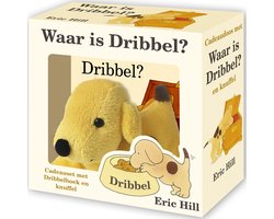 Dribbel - Cadeauset met Waar is Dribbel en knuffel