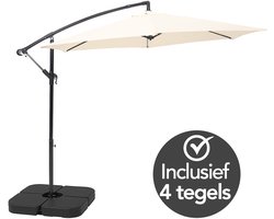 Brixy Zweefparasol 300CM