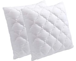 Traagschuim Kussen - Nek Ondersteunend - Comfortabele Slaap - Neemt Vorm Aan - 50x70 cm - Wit