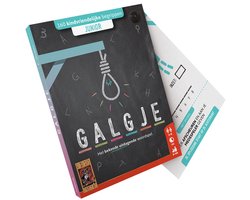 999 games - Galgje Junior - Partyspel - Spannend en uitdagend woordspel - Klein cadeautje