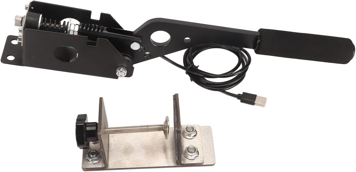 Race Handrem - Sim Handrem - Race Simulators - Automatische Kalibratie - 53 x 10 x 7 cm - Zwart
