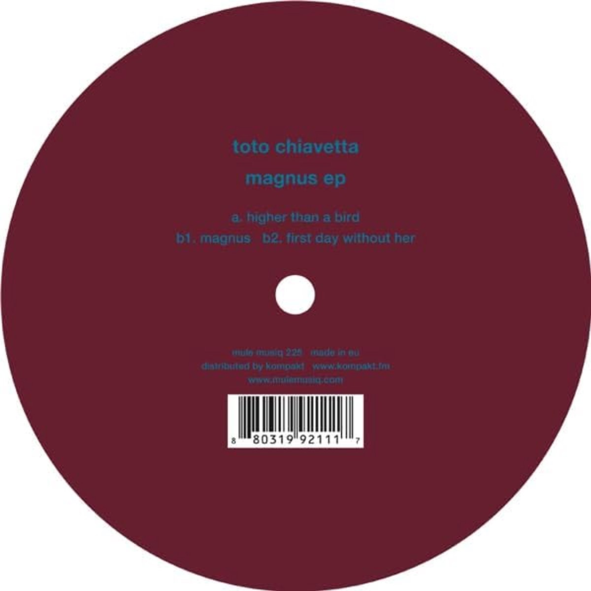 House Muziek EP - Dansmuziek Vinyl - Dansvloer Vullen - Drie Unieke Tracks - 30cm Vinyl