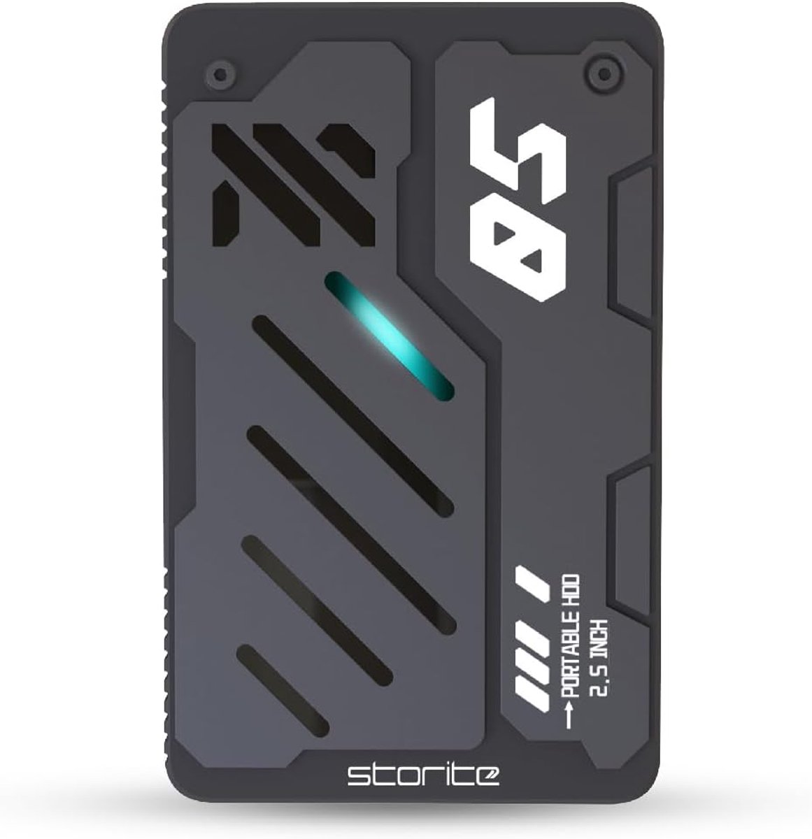 Externe Harde Schijf - Draagbare Opslag - Data Back-up - Snelle USB 3.0 - 25 inch - Zwart