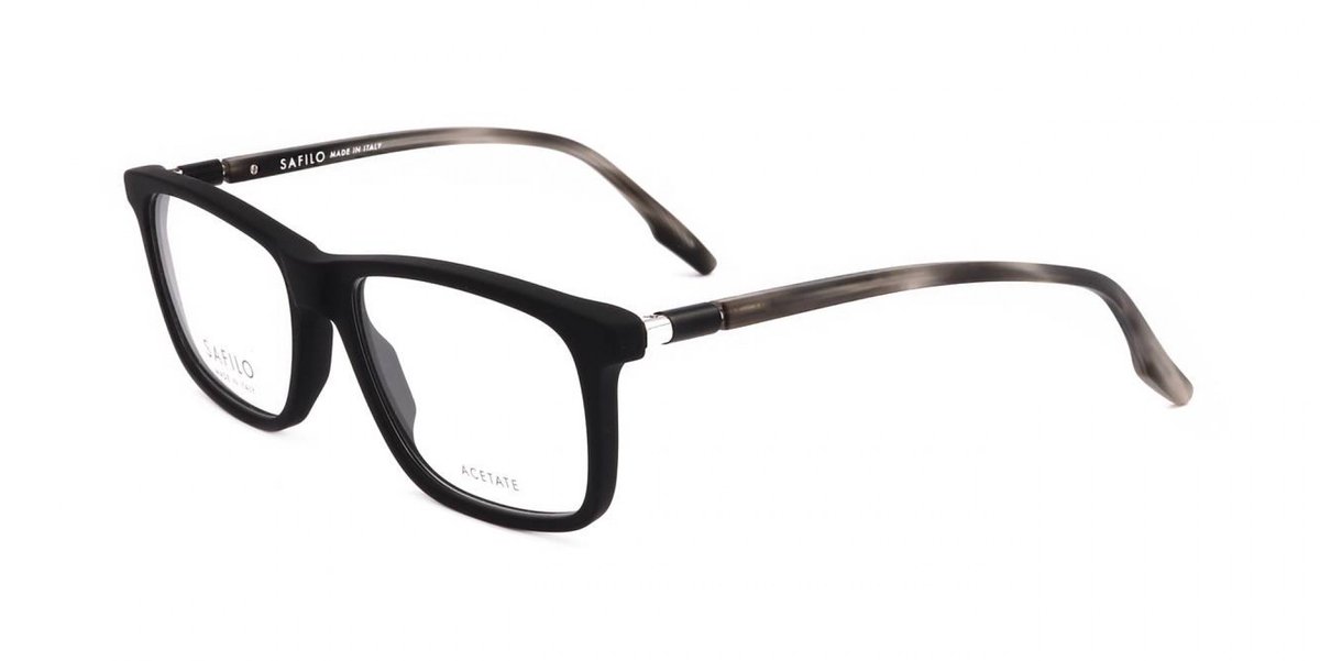 Safilo LASTRA 06 Matte black 55/17/145 MAN Brilmonturen