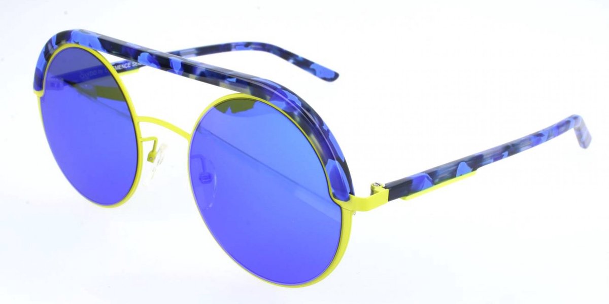 Oxydo OX PUNTO ALTO Yellow blue havana 52/21/140 UNISEX Zonnebrillen
