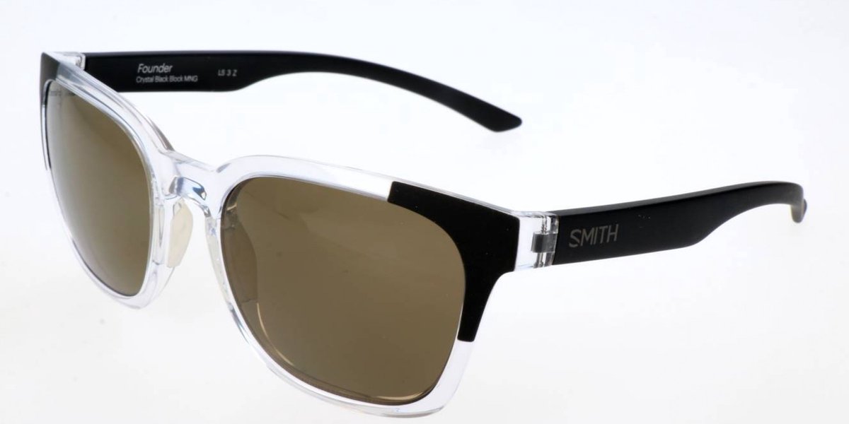 Smith FOUNDER Crystal black 55/20/145 UNISEX Zonnebrillen