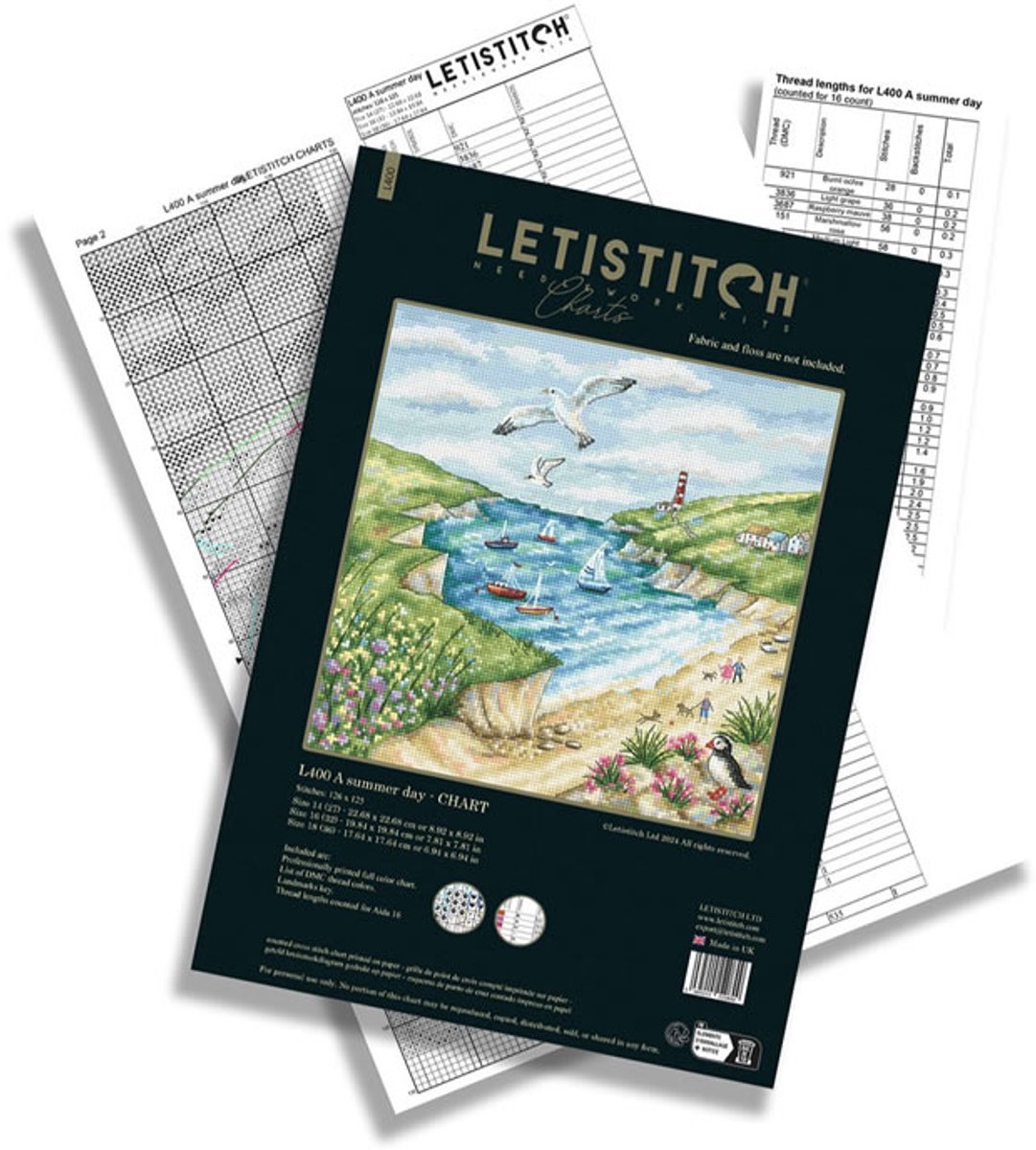 Leti Stitch A summer day L400 borduurpatroon