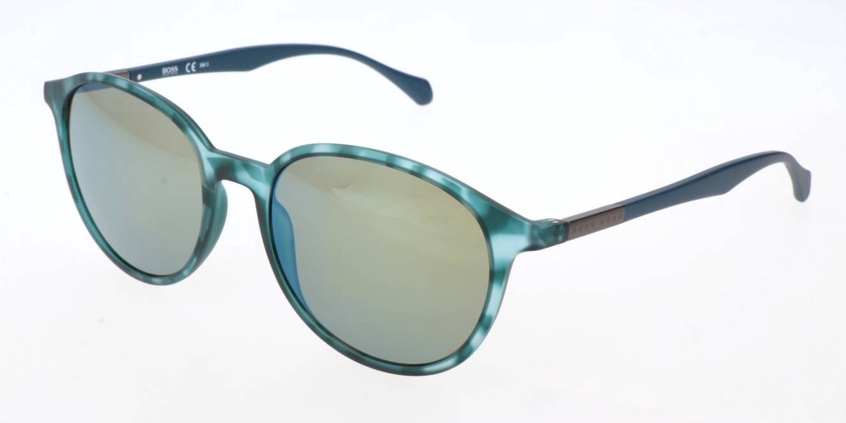 Hugo Boss BOSS 0822/S Teal havana 53/18/145 MAN Zonnebrillen