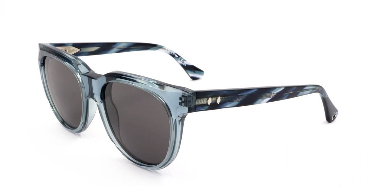 Web WE0335 Shiny blue 52/18/145 WOMAN Zonnebrillen