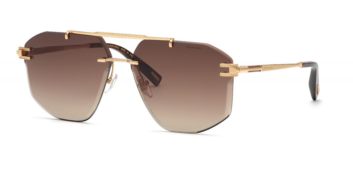 Chopard Schl23 Zonnebril Roze Brown Gradient / CAT3 Man