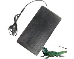 Warmtemat Reptielen - Terrarium Verwarming - Klimaatbeheersing Terrarium - Waterdicht Ontwerp - 22x15cm