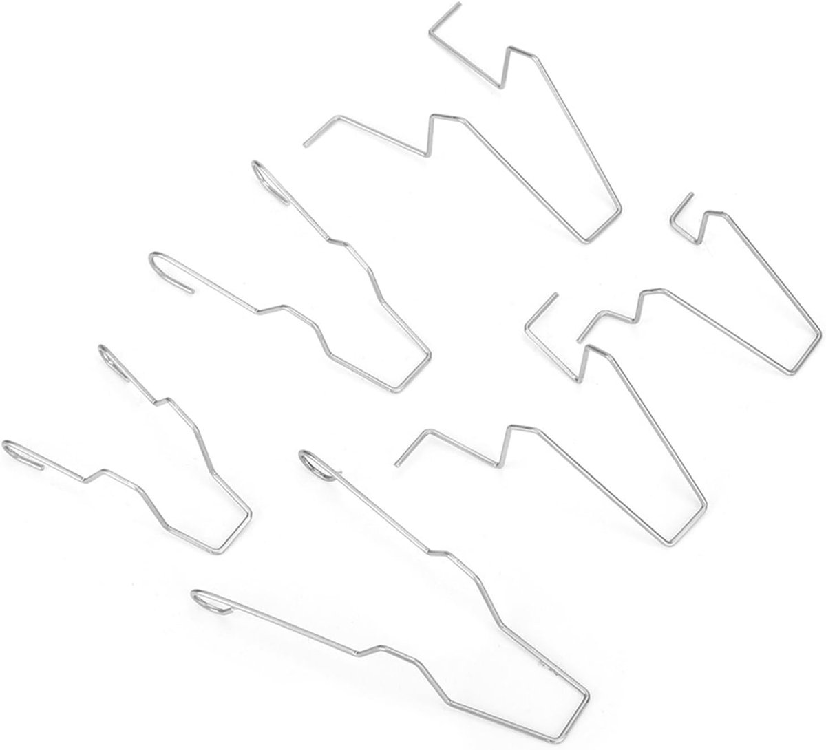 Koplamp Veerclip Set - Bevestigingsclips - Koplamp Reparatie - 6 Delige Set - Staal